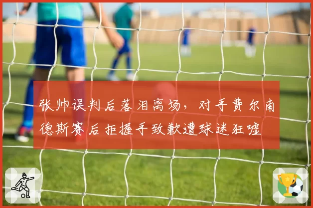 张帅误判后落泪离场,对手费尔南德斯赛后拒握手致歉遭球迷狂嘘